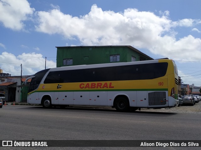 Expresso Cabral 190 na cidade de Natal, Rio Grande do Norte, Brasil, por Alison Diego Dias da Silva. Número da foto: #10125337.
