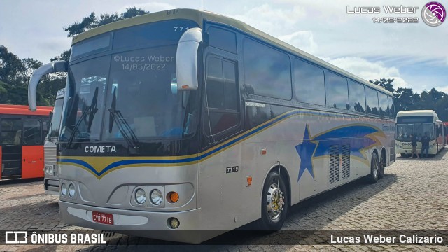 Ônibus Particulares 7719 na cidade de Curitiba, Paraná, Brasil, por Lucas Weber Calizario. ID da foto: 10126136.