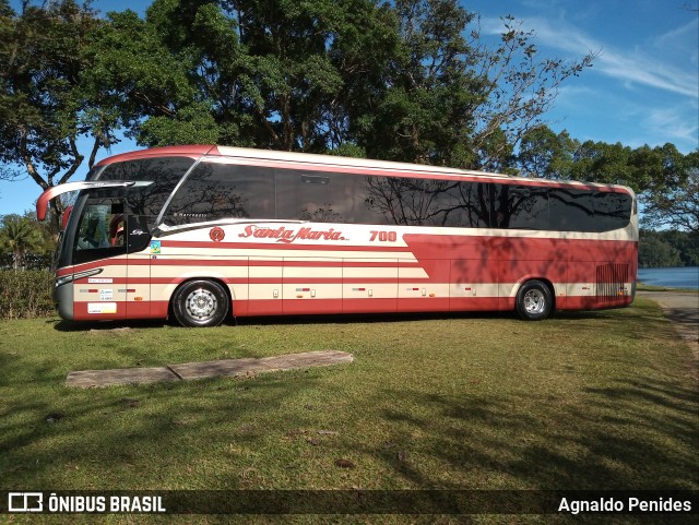 Santa Maria Fretamento e Turismo > Transportes Santa Maria(SP) 700 na cidade de São Bernardo do Campo, São Paulo, Brasil, por Agnaldo Penides. Número da foto: #10123922.