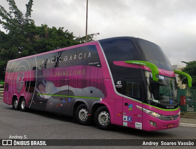 Viação Garcia 8745 na cidade de São Paulo, São Paulo, Brasil, por Andrey  Soares Vassão. Número da foto: #10124633.