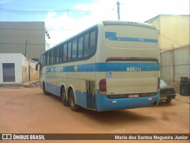 Viação Novo Horizonte 809711 na cidade de Barra da Estiva, Bahia, Brasil, por Mario dos Santos Nogueira Junior. ID da foto: 10123657.