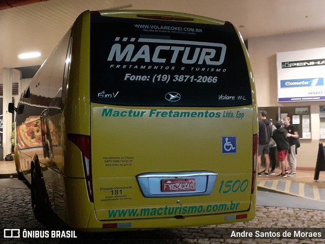 Mactur 1500 na cidade de Registro, São Paulo, Brasil, por Andre Santos de Moraes. ID da foto: 10127059.