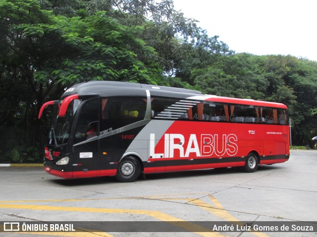 Lirabus 14107 na cidade de São Paulo, São Paulo, Brasil, por André Luiz Gomes de Souza. ID da foto: 10126925.