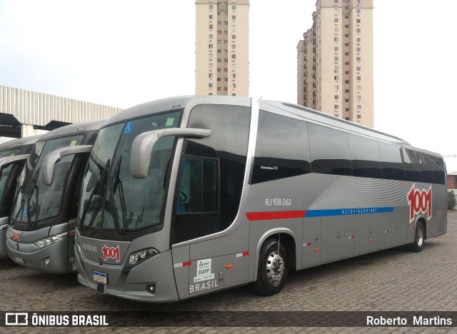 Auto Viação 1001 RJ 108.062 na cidade de Campos dos Goytacazes, Rio de Janeiro, Brasil, por Roberto  Martins. ID da foto: 10125849.