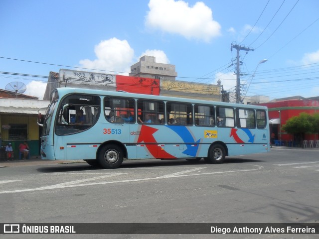 Rota Sol > Vega Transporte Urbano 35513 na cidade de Fortaleza, Ceará, Brasil, por Diego Anthony Alves Ferreira. Número da foto: #10124954.
