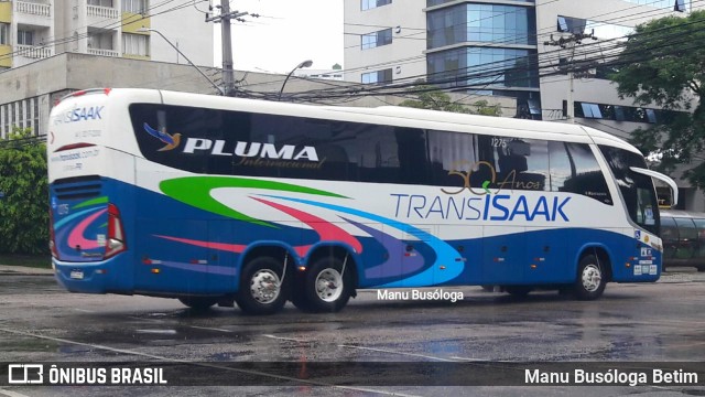 Trans Isaak Turismo 1275 na cidade de Curitiba, Paraná, Brasil, por Manu Busóloga Betim. Número da foto: #10125009.