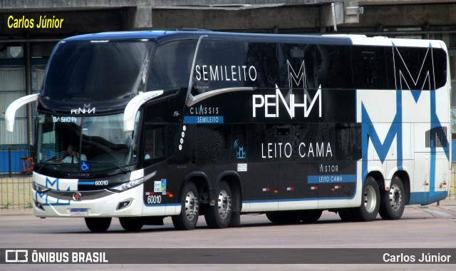 Empresa de Ônibus Nossa Senhora da Penha 60010 na cidade de Curitiba, Paraná, Brasil, por Carlos Júnior. Número da foto: #10126558.