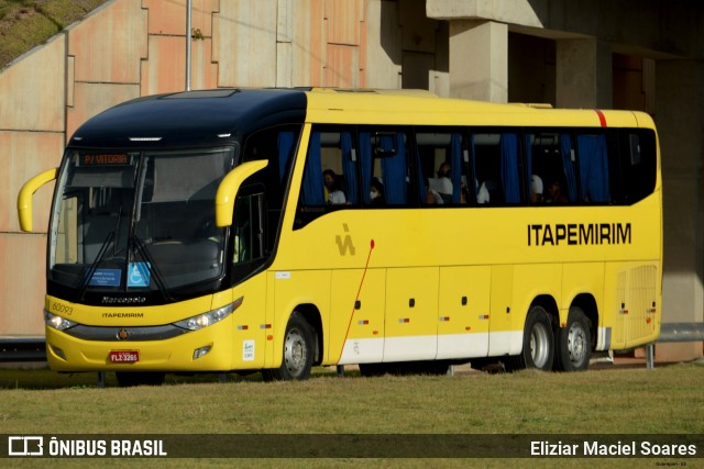 Viação Itapemirim 60093 na cidade de Guarapari, Espírito Santo, Brasil, por Eliziar Maciel Soares. ID da foto: 10124182.