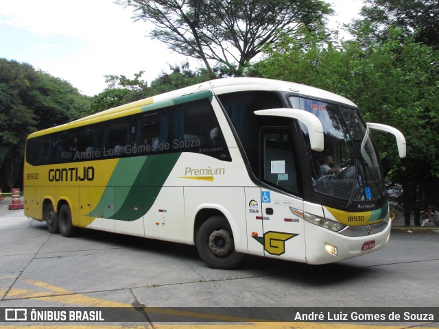 Empresa Gontijo de Transportes 18930 na cidade de São Paulo, São Paulo, Brasil, por André Luiz Gomes de Souza. ID da foto: 10126637.