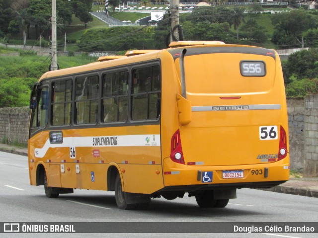 Transporte Suplementar de Belo Horizonte 903 na cidade de Belo Horizonte, Minas Gerais, Brasil, por Douglas Célio Brandao. Número da foto: #10124760.
