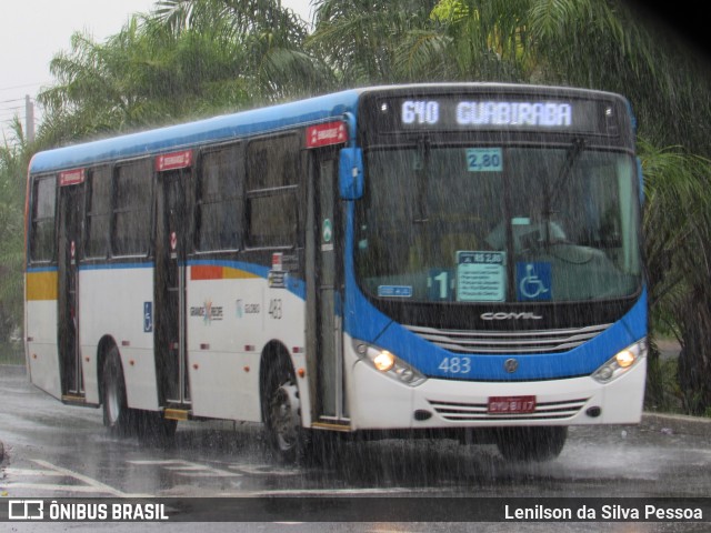 Transportadora Globo 483 na cidade de Recife, Pernambuco, Brasil, por Lenilson da Silva Pessoa. Número da foto: #10125814.