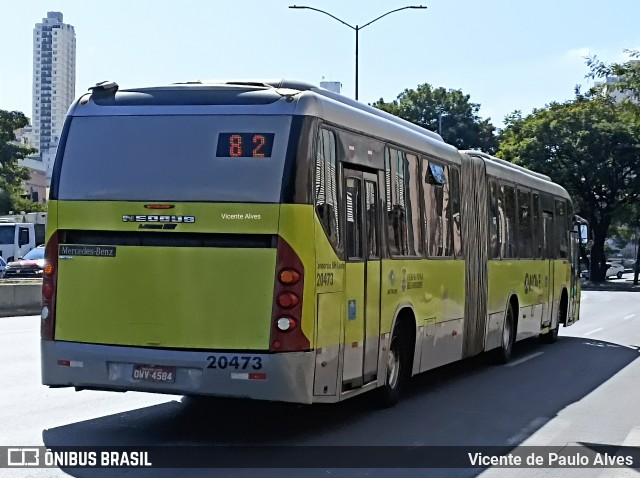 Viação Getúlio Vargas 20473 na cidade de Belo Horizonte, Minas Gerais, Brasil, por Vicente de Paulo Alves. ID da foto: 10126257.