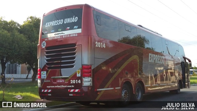 Expresso União Turismo 2014 na cidade de Esteio, Rio Grande do Sul, Brasil, por JULIO SILVA. ID da foto: 10129651.