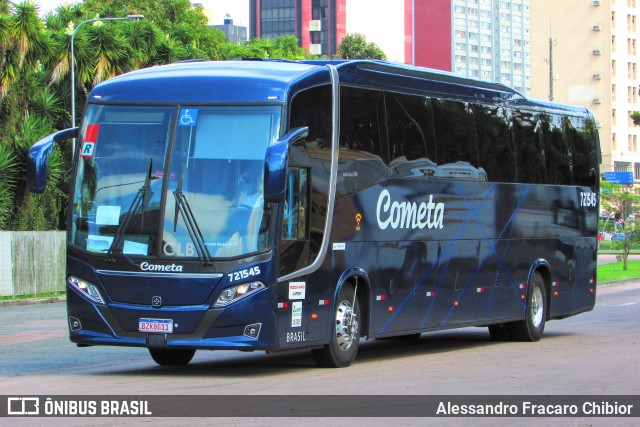 Viação Cometa 721545 na cidade de Curitiba, Paraná, Brasil, por Alessandro Fracaro Chibior. Número da foto: #10127799.