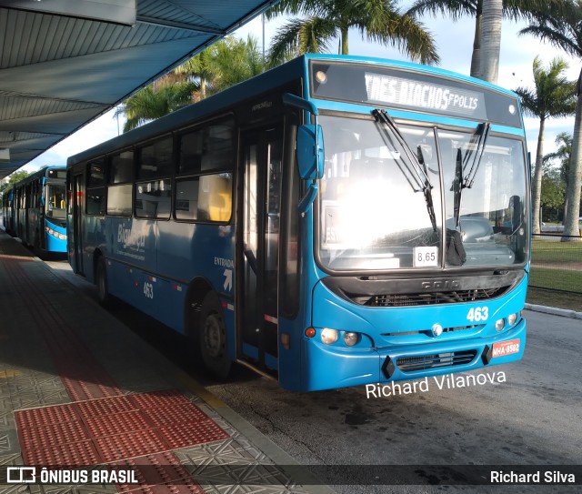 Biguaçu Transportes Coletivos Administração e Participação 463 na cidade de Florianópolis, Santa Catarina, Brasil, por Richard Silva. ID da foto: 10128681.