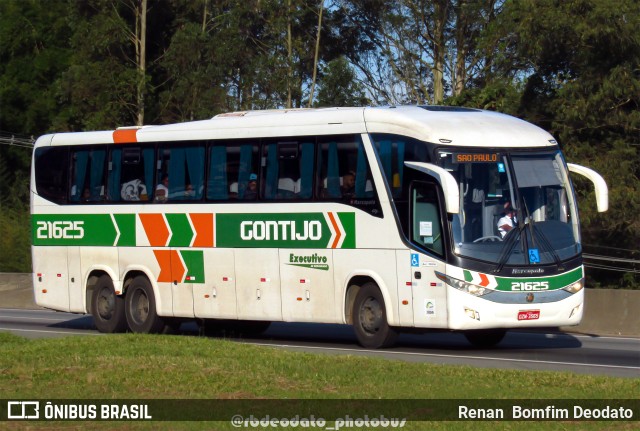 Empresa Gontijo de Transportes 21625 na cidade de Arujá, São Paulo, Brasil, por Renan  Bomfim Deodato. Número da foto: #10129596.