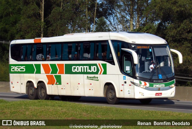 Empresa Gontijo de Transportes 21625 na cidade de Arujá, São Paulo, Brasil, por Renan  Bomfim Deodato. ID da foto: 10129596.