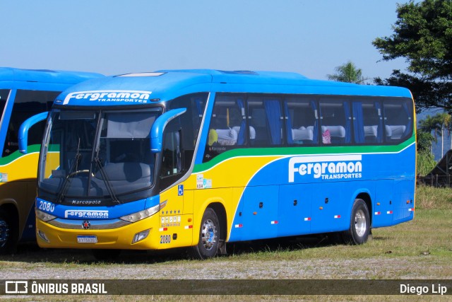 Fergramon Transportes 2080 na cidade de Penha, Santa Catarina, Brasil, por Diego Lip. Número da foto: #10127556.