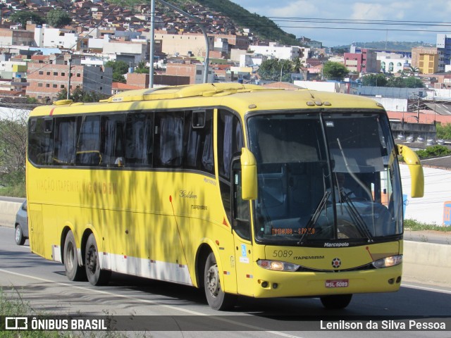 Viação Itapemirim 5089 na cidade de Caruaru, Pernambuco, Brasil, por Lenilson da Silva Pessoa. ID da foto: 10128655.