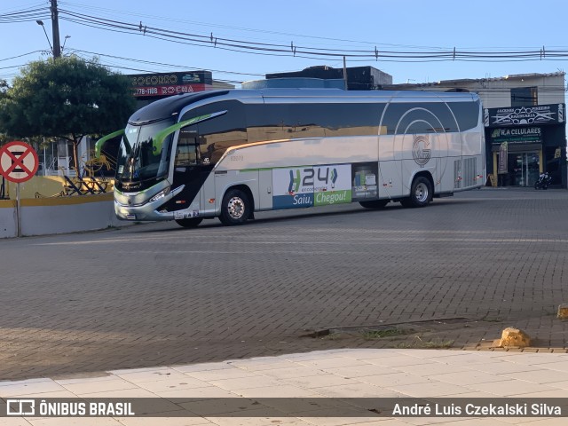 Viação Garcia 82078 na cidade de Imbaú, Paraná, Brasil, por André Luis Czekalski Silva. Número da foto: #10131824.