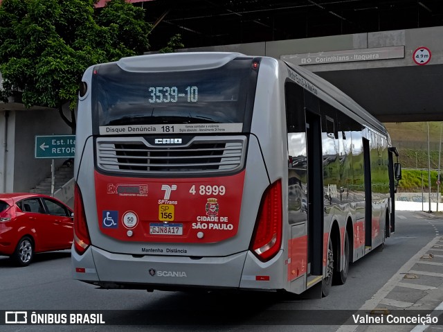 Express Transportes Urbanos Ltda 4 8999 na cidade de São Paulo, São Paulo, Brasil, por Valnei Conceição. Número da foto: #10132173.