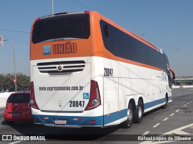 Expresso União 20047 na cidade de São Paulo, São Paulo, Brasil, por Rafael Lopes de Oliveira. Número da foto: #10131985.