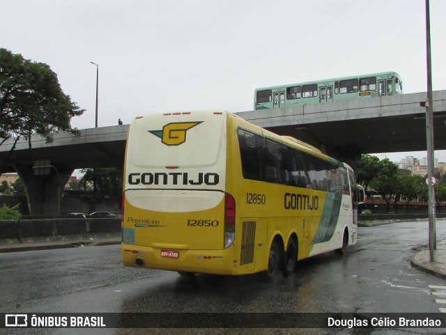Empresa Gontijo de Transportes 12850 na cidade de Belo Horizonte, Minas Gerais, Brasil, por Douglas Célio Brandao. Número da foto: #10131403.