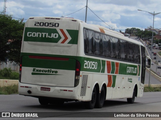 Empresa Gontijo de Transportes 20050 na cidade de Caruaru, Pernambuco, Brasil, por Lenilson da Silva Pessoa. ID da foto: 10130669.