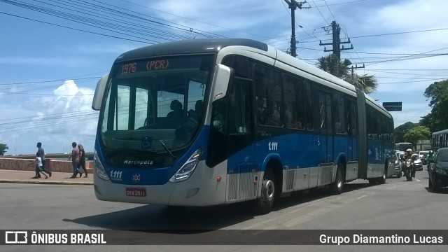 Cidade Alta Transportes 1.111 na cidade de Recife, Pernambuco, Brasil, por Grupo Diamantino Lucas. ID da foto: 10131976.