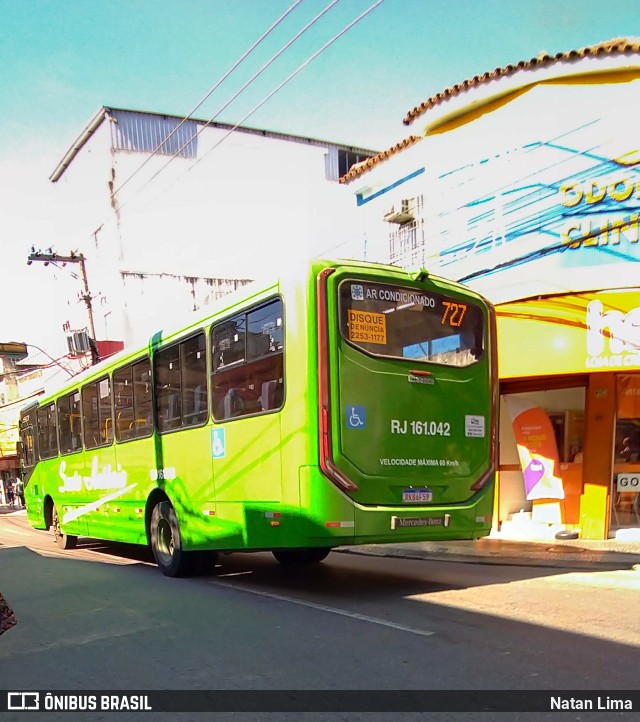 Transportes Santo Antônio RJ 161.042 na cidade de Duque de Caxias, Rio de Janeiro, Brasil, por Natan Lima. Número da foto: #10131732.