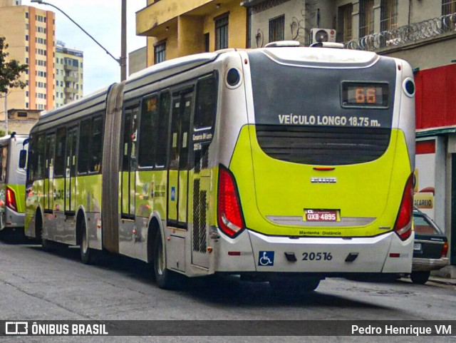 Viação Progresso 20516 na cidade de Belo Horizonte, Minas Gerais, Brasil, por Pedro Henrique VM. ID da foto: 10131927.