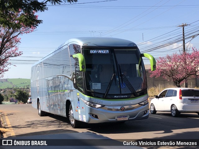 Viação Garcia 82226 na cidade de Apucarana, Paraná, Brasil, por Carlos Vinicius Estevão Menezes. ID da foto: 10132789.