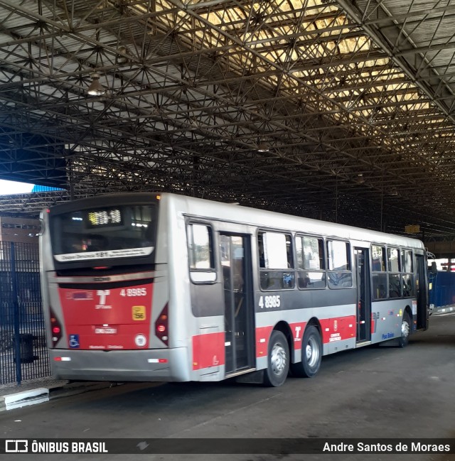 Express Transportes Urbanos Ltda 4 8985 na cidade de São Paulo, São Paulo, Brasil, por Andre Santos de Moraes. Número da foto: #10133574.