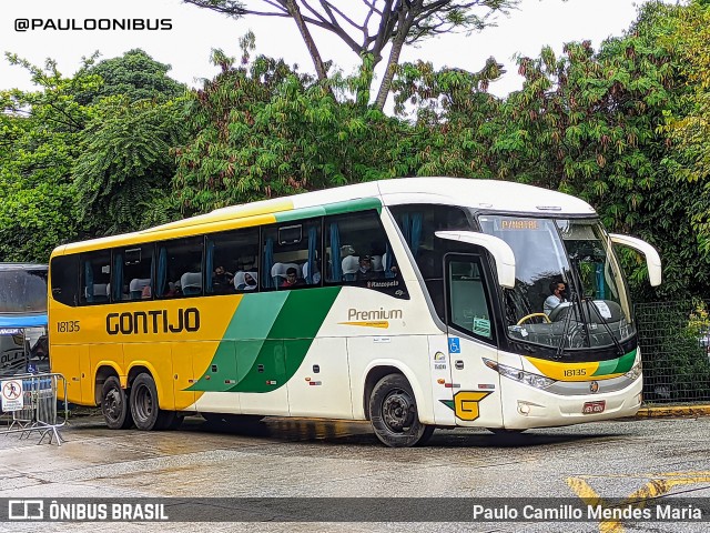 Empresa Gontijo de Transportes 18135 na cidade de São Paulo, São Paulo, Brasil, por Paulo Camillo Mendes Maria. ID da foto: 10132998.