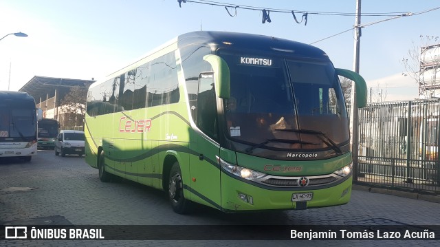 Buses Cejer 53 na cidade de Estación Central, Santiago, Metropolitana de Santiago, Chile, por Benjamín Tomás Lazo Acuña. Número da foto: #10134514.