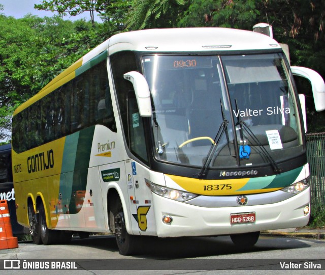 Empresa Gontijo de Transportes 18375 na cidade de São Paulo, São Paulo, Brasil, por Valter Silva. ID da foto: 10133525.