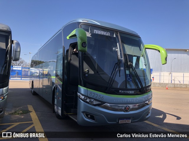 Viação Garcia 82256 na cidade de Araçatuba, São Paulo, Brasil, por Carlos Vinicius Estevão Menezes. Número da foto: #10132729.