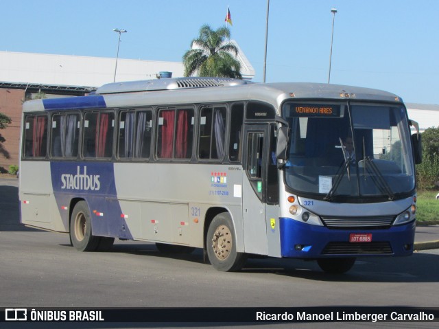 Stadtbus 321 na cidade de Santa Cruz do Sul, Rio Grande do Sul, Brasil, por Ricardo Manoel Limberger Carvalho. Número da foto: #10133873.