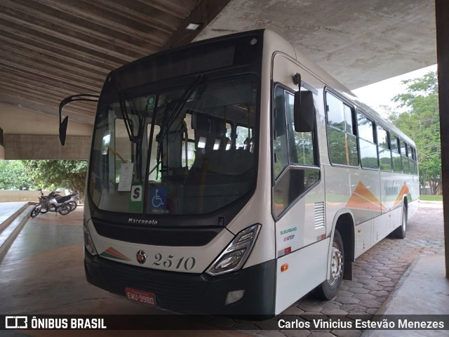 Jandaia Transportes e Turismo 2510 na cidade de Adamantina, São Paulo, Brasil, por Carlos Vinicius Estevão Menezes. Número da foto: #10132675.