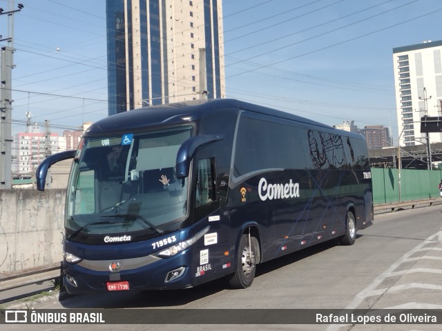 Viação Cometa 719563 na cidade de São Paulo, São Paulo, Brasil, por Rafael Lopes de Oliveira. ID da foto: 10132548.