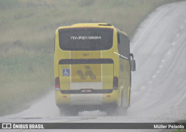 Viação Itapemirim 5861 na cidade de Rio Largo, Alagoas, Brasil, por Müller Peixoto. Número da foto: #10132512.