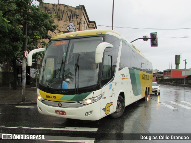 Empresa Gontijo de Transportes 18605 na cidade de Belo Horizonte, Minas Gerais, Brasil, por Douglas Célio Brandao. Número da foto: #10134389.