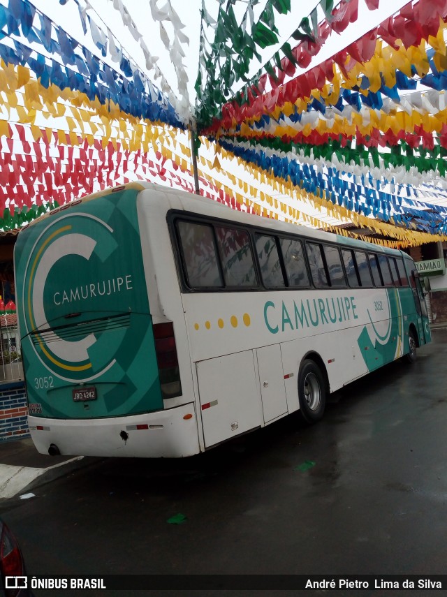 Auto Viação Camurujipe 3052 na cidade de Elísio Medrado, Bahia, Brasil, por André Pietro Lima da Silva. Número da foto: #10133741.