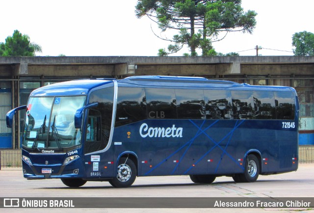 Viação Cometa 721545 na cidade de Curitiba, Paraná, Brasil, por Alessandro Fracaro Chibior. Número da foto: #10133284.