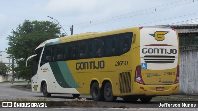 Empresa Gontijo de Transportes 21650 na cidade de Recife, Pernambuco, Brasil, por Jefferson Nunes. ID da foto: 10135086.