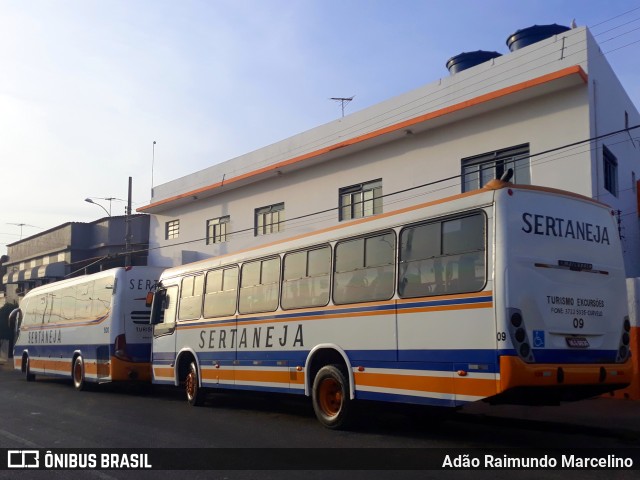 Viação Sertaneja 09 na cidade de Três Marias, Minas Gerais, Brasil, por Adão Raimundo Marcelino. Número da foto: #10135107.