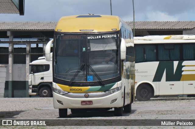 Empresa Gontijo de Transportes 18605 na cidade de Rio Largo, Alagoas, Brasil, por Müller Peixoto. ID da foto: 10132493.