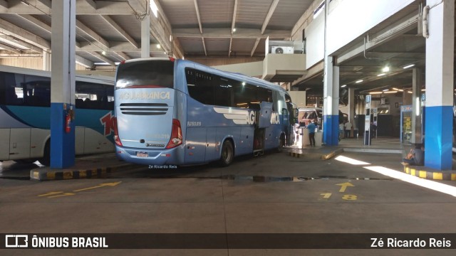 Viação Águia Branca RJ 193.019 na cidade de Rio de Janeiro, Rio de Janeiro, Brasil, por Zé Ricardo Reis. Número da foto: #10133543.
