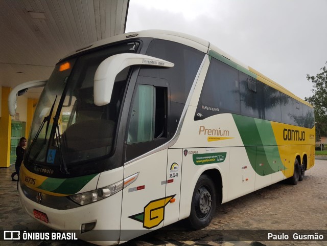 Empresa Gontijo de Transportes 18735 na cidade de Teixeira de Freitas, Bahia, Brasil, por Paulo  Gusmão. Número da foto: #10133058.