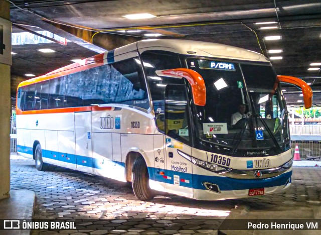 Expresso União 10350 na cidade de Belo Horizonte, Minas Gerais, Brasil, por Pedro Henrique VM. Número da foto: #10135163.
